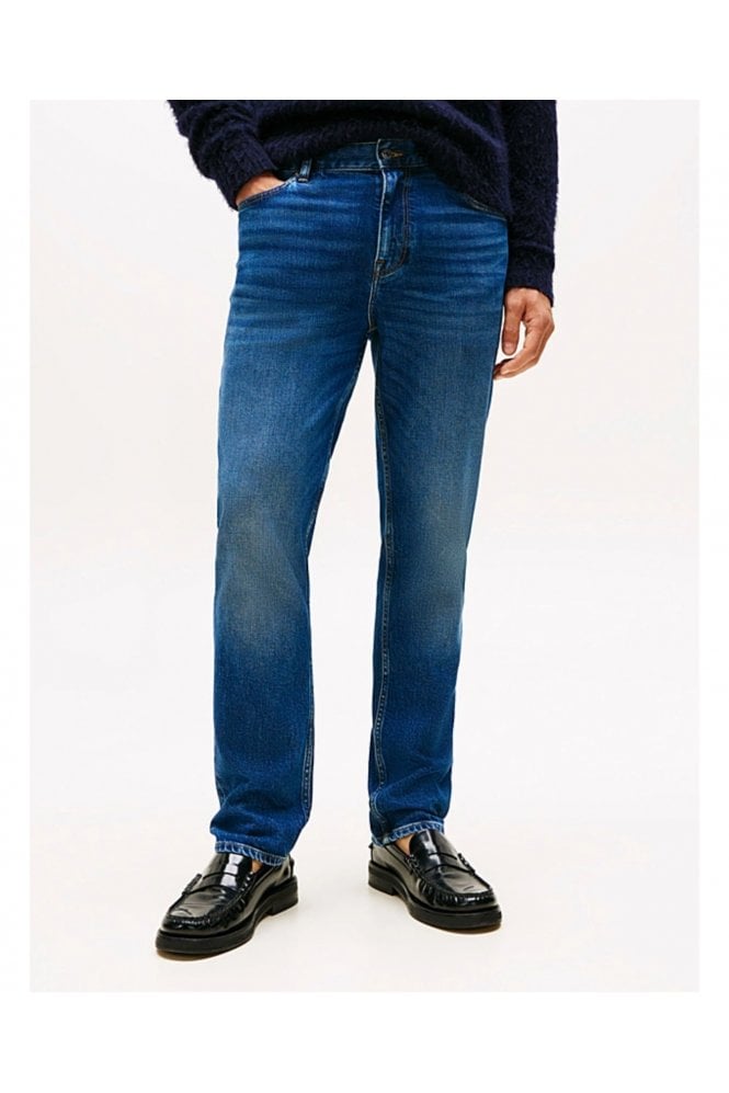 Denton Faded Straight Jeans – James Blue