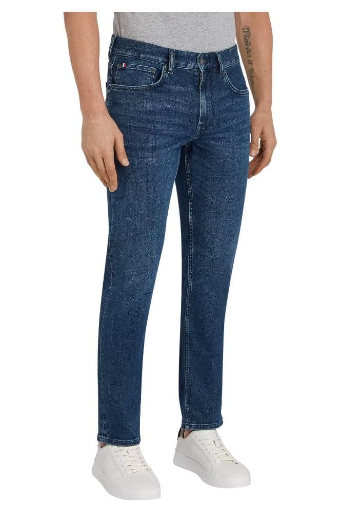 Denton Straight Fit Jeans – Tinted Blue