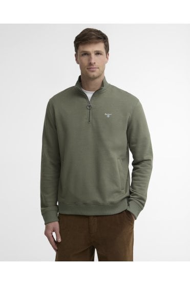 Desmond Half-Zip Sweatshirt – Agave Green