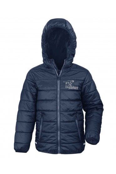 Downshire Baffle Coat - Navy