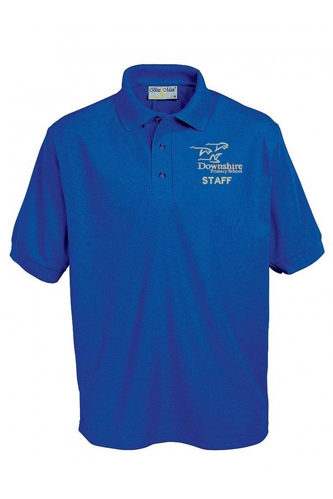 Downshire Regular Fit Staff Polo - Dark Royal