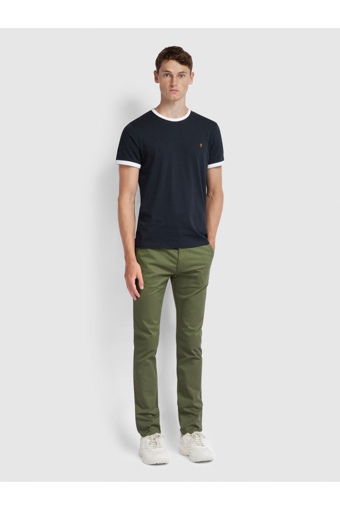 Drake Twill Chinos - Vintage Green