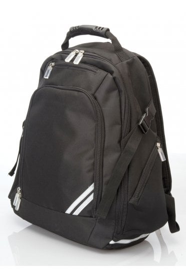 Eco Friendly Active Backcare Outdoor School Backpack - Black