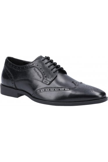 Elliot Boys Brogue Shoe - Black