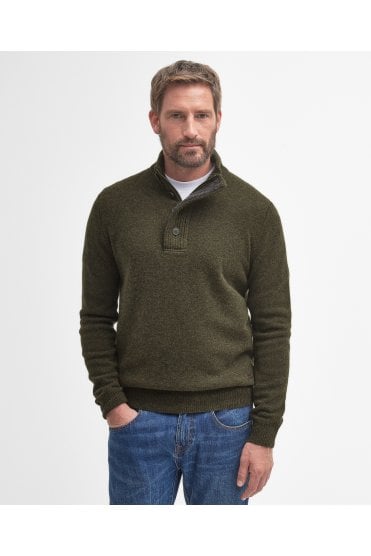 Essential Elbow Patch Jumper – Seaweed