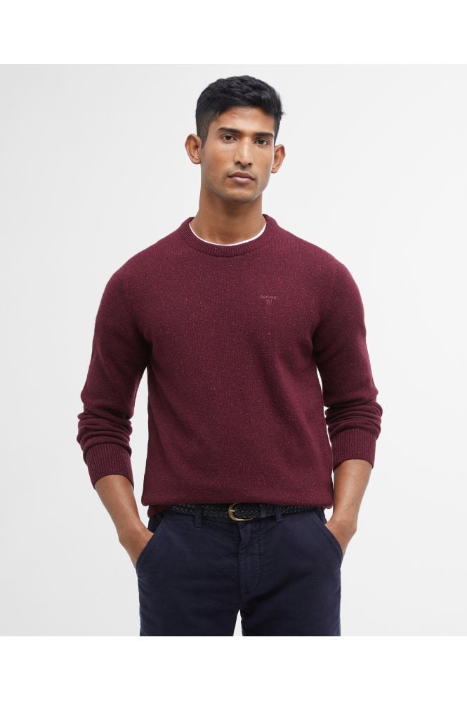Essential Tisbury Crew-Neck Jumper – Ruby