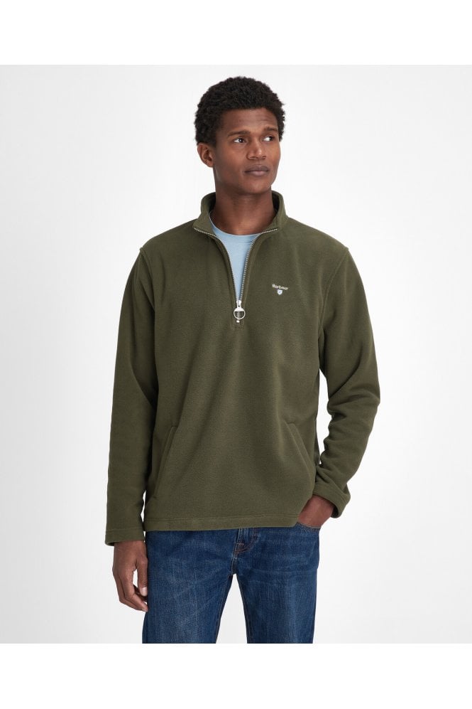 Essentials Half-Zip Fleece - Mid Olive