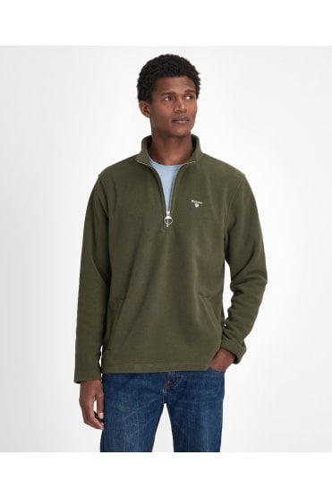 Essentials Half-Zip Fleece - Mid Olive