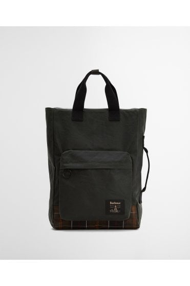 Field Waxed Backpack – Sage