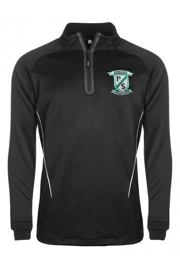 Finaghy Primary 1/4 Zip - Black