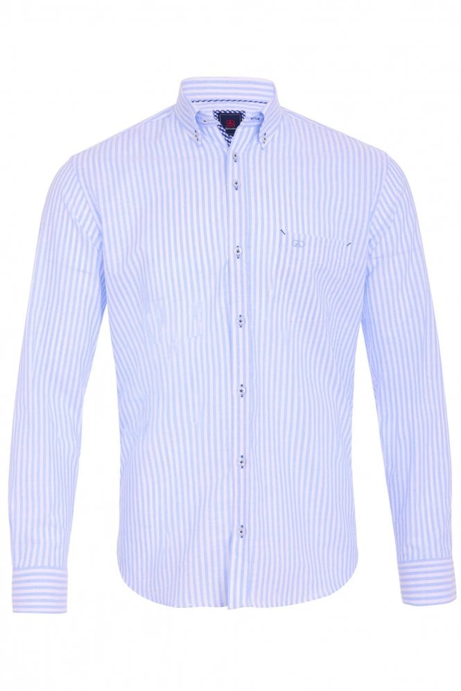 Finn Long Sleeve Shirt – Blue