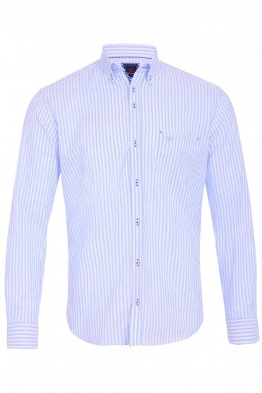 Finn Long Sleeve Shirt – Blue