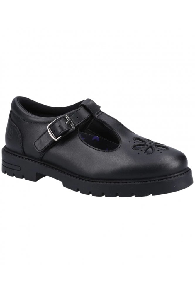 Fiona Junior School Shoes – Black