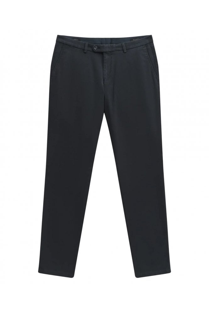 Flat-front Combi Trousers – Navy