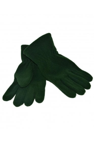 Fleece Gloves – Bottle Green