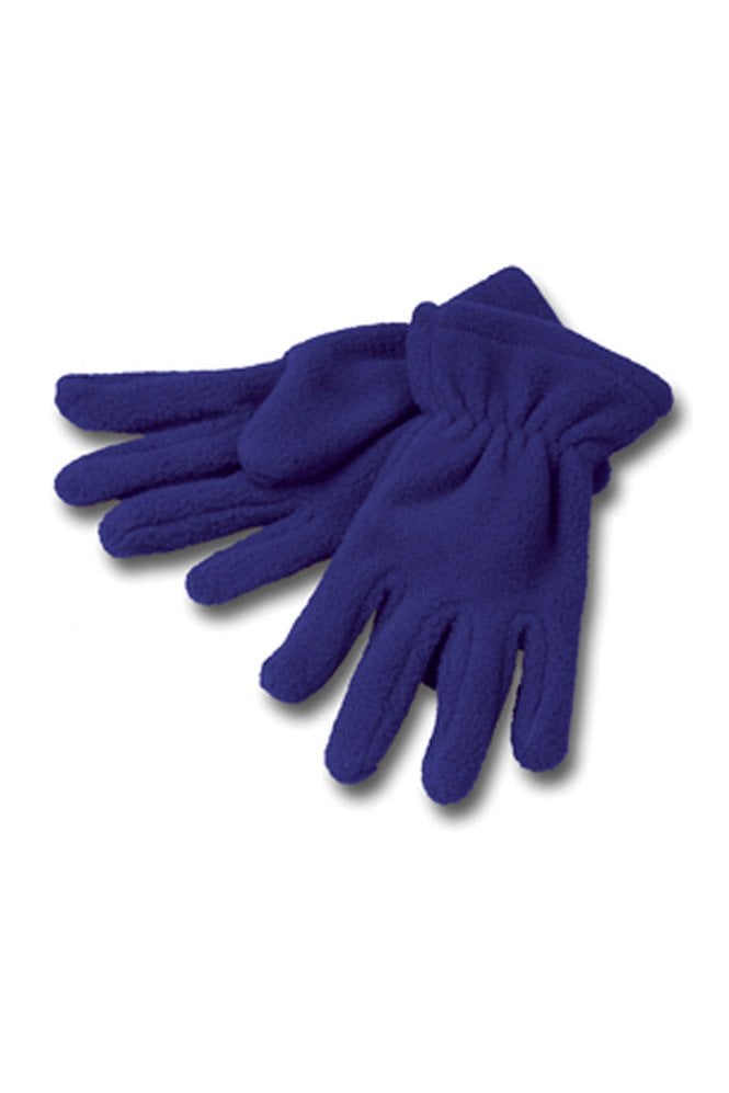 Fleece Gloves - Navy