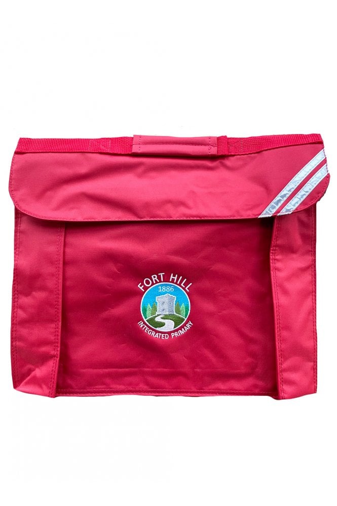 Fort Hill Primary Book Bag - Red