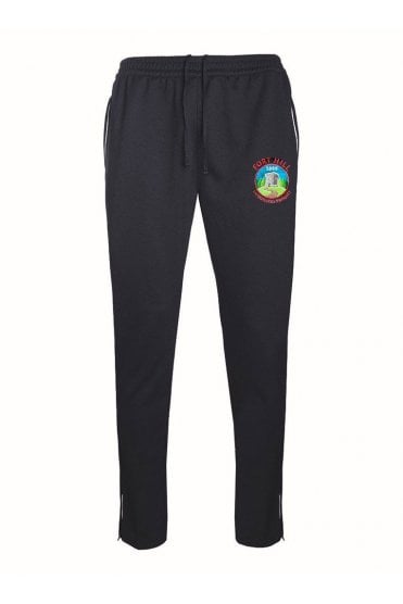Fort Hill Tracksuit Bottoms - Black