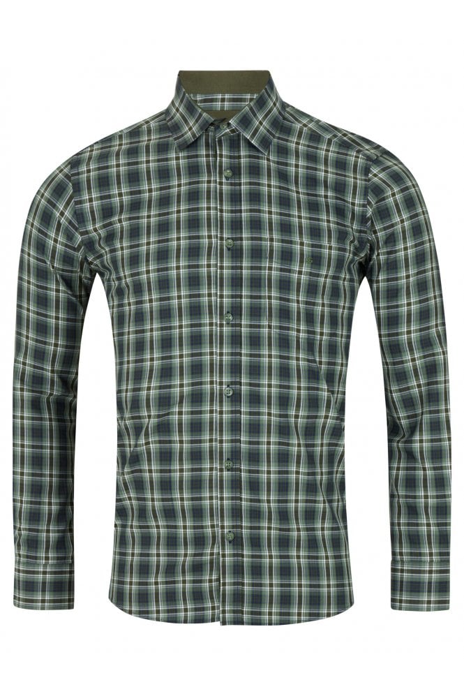 Geneva Check Shirt - Green