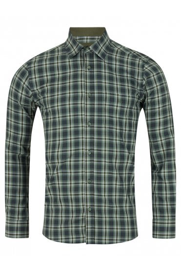 Geneva Check Shirt - Green