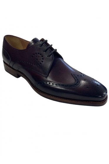 George Leather Brogue – Burgundy