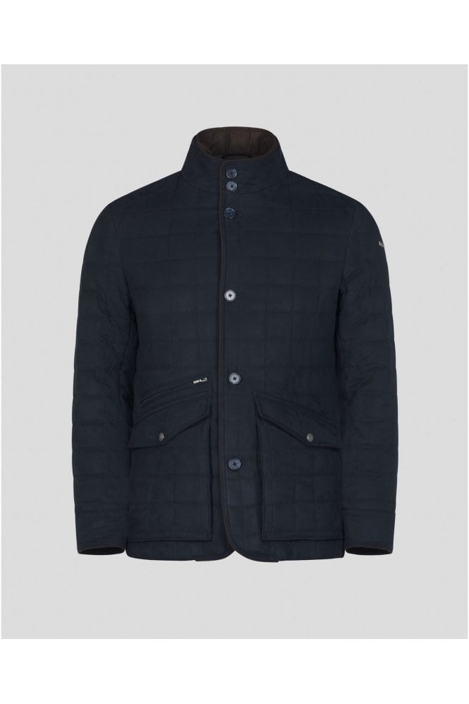 Glenveigh Quilted Jacket – Navy