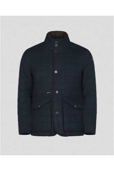 Glenveigh Quilted Jacket – Navy