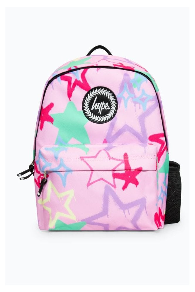 Graffiti Stars Iconic Backpack – Pink