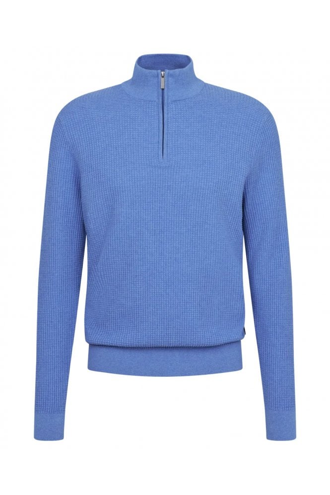 Half-Zip Sweater – Blue