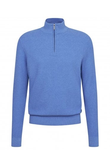 Half-Zip Sweater – Blue