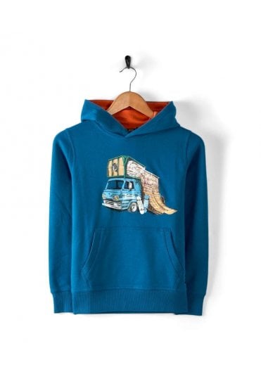 Halfcab Kids Pop Hoodie – Blue