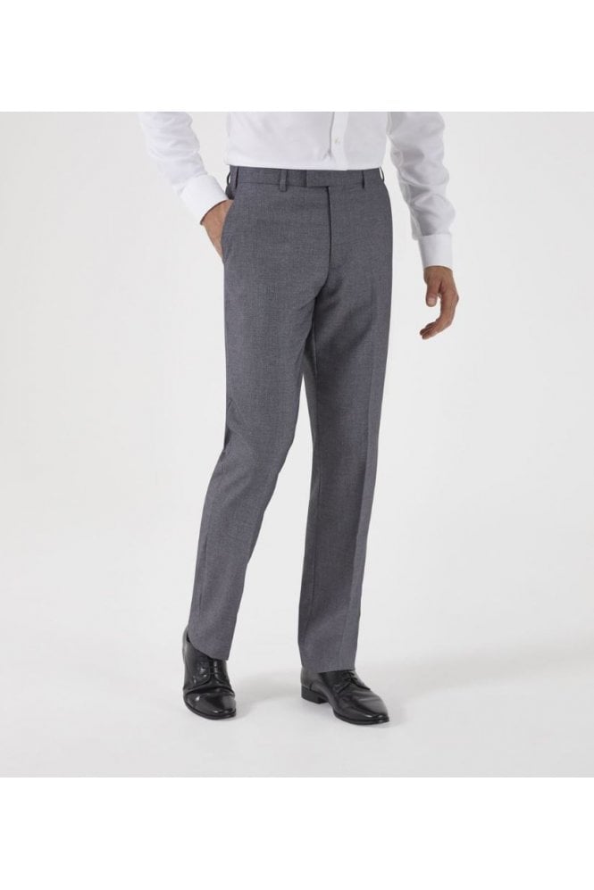 Harcourt Tailored Suit Trousers - Silver