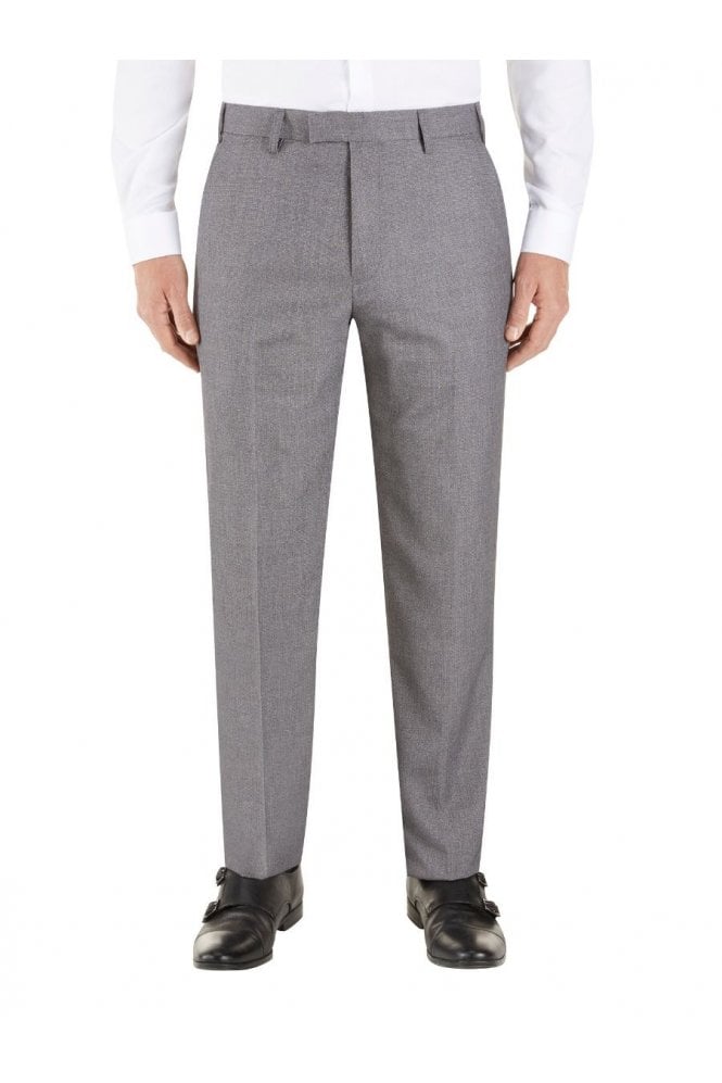 Harcourt Tapered Suit Trousers - Silver