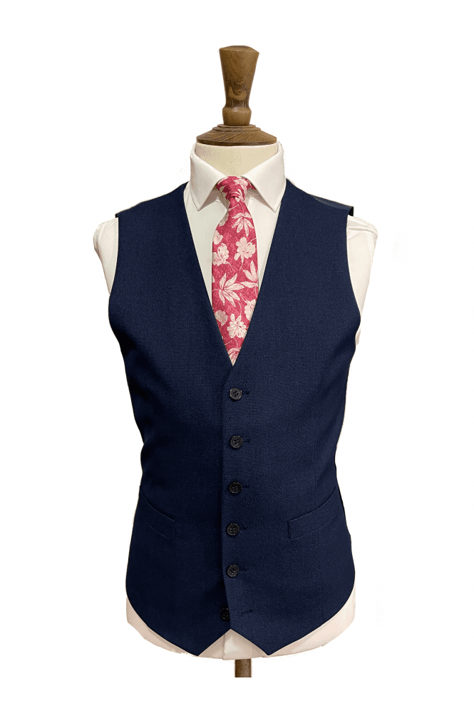 Harcourt Waistcoat - Navy