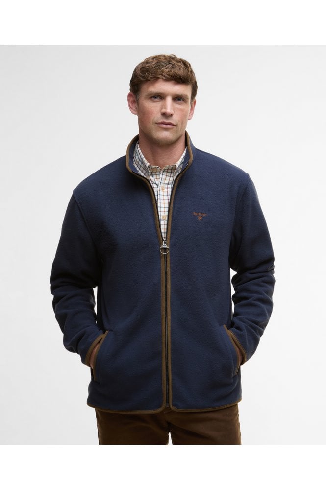 Harwood Zip Through Fleece – Navy