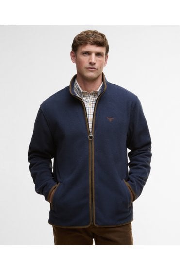 Harwood Zip Through Fleece – Navy