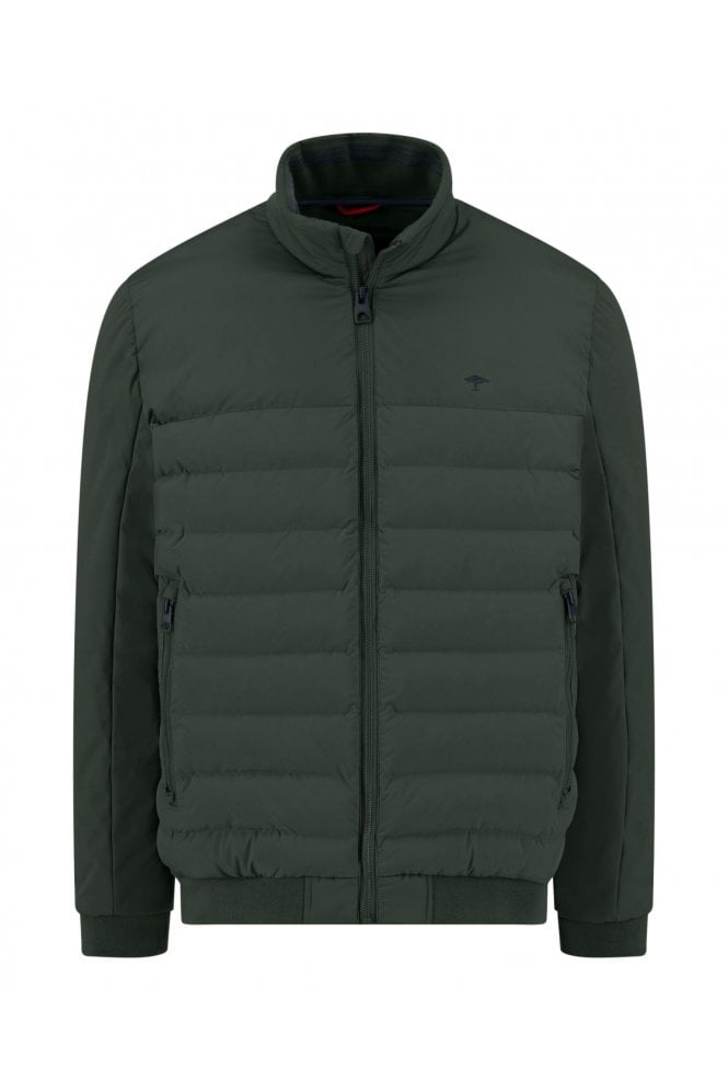 Hybrid Puffer Jacket – Dark Ivy