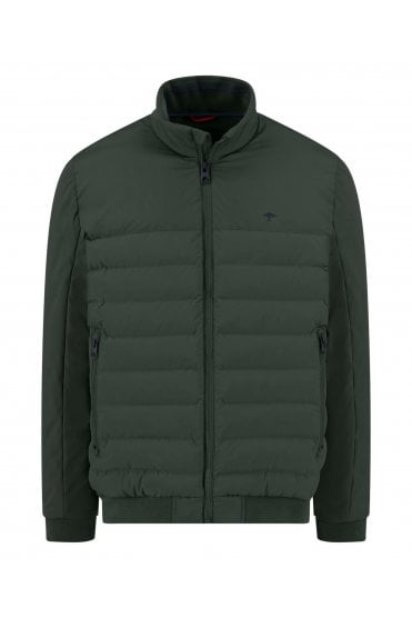 Hybrid Puffer Jacket – Dark Ivy