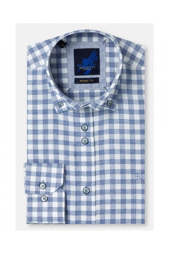 Jack Long Sleeve Casual Shirt – Blue