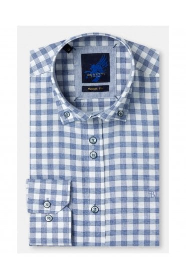 Jack Long Sleeve Casual Shirt – Blue