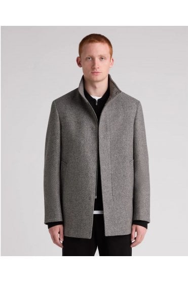 Jacob Wool Rich Overcoat – Grey
