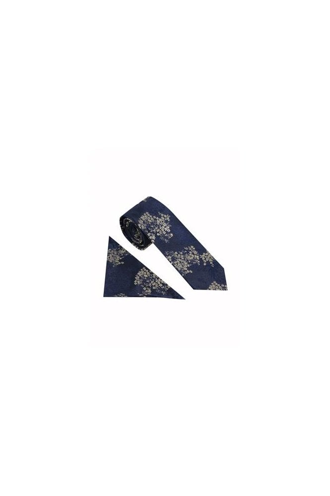 Japanese Floral Tie Set – Camel