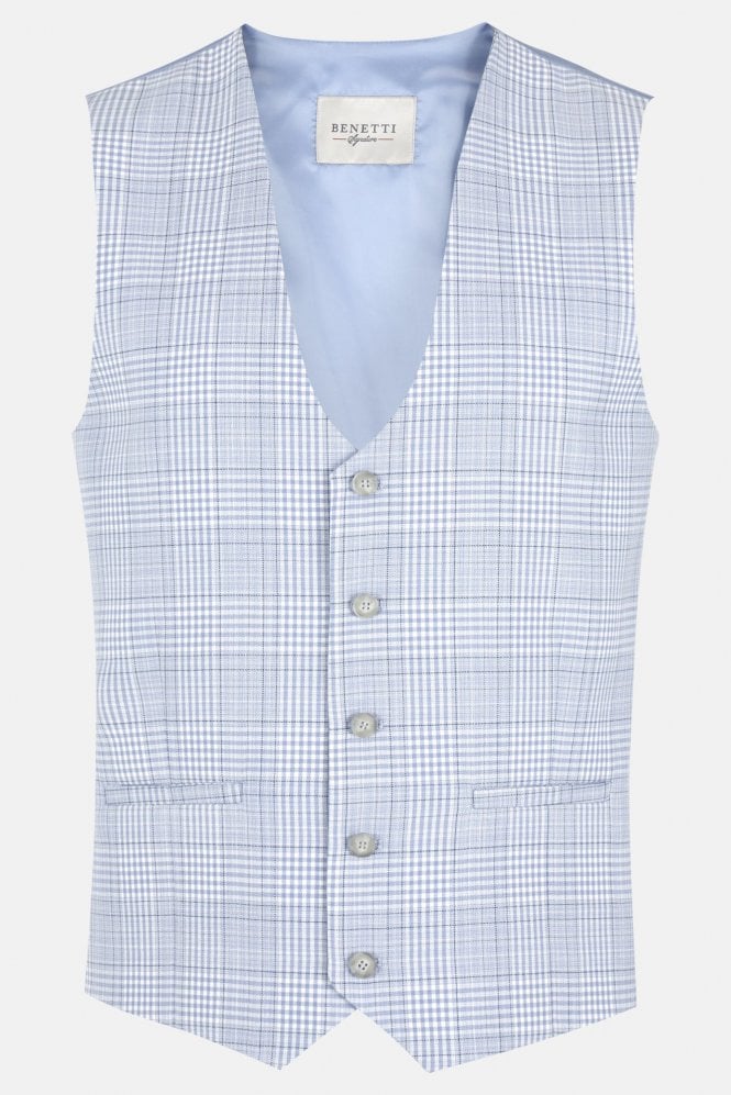 Jeff Waistcoat - Sky Blue