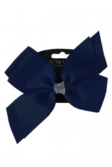 JO JO Style Bow - Navy