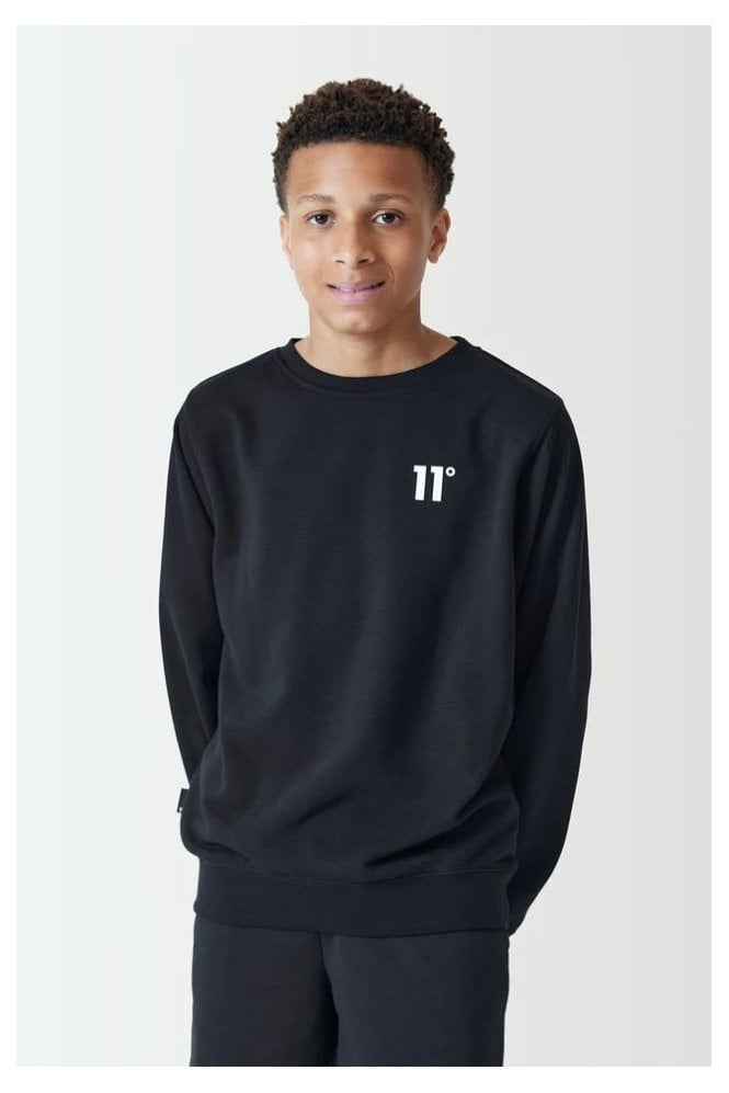 Junior Core Sweatshirt – Black