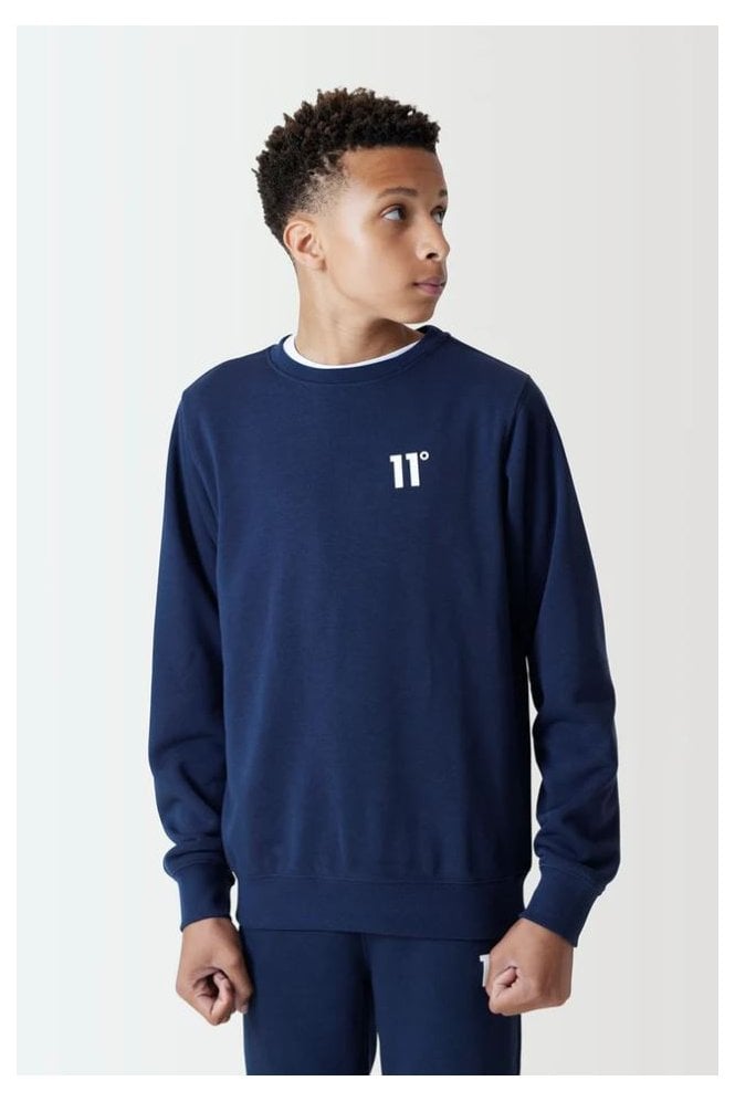 Junior Core Sweatshirt – Navy