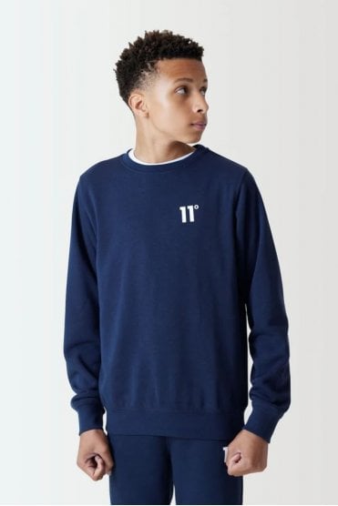 Junior Core Sweatshirt – Navy