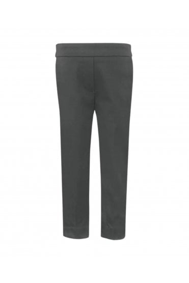 Junior Girls Tailored Fit Trousers - Grey