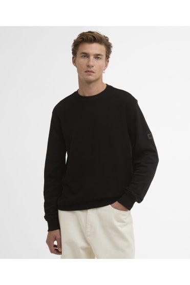 Kaspain Crew Sweatshirt – Black
