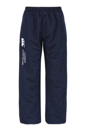 Kids Open Hem Stadium Pants - Navy